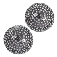 Lalia Home Crystal Glam 2 Light Ceiling Flush Mount 2 Pack, Restoration Bronze