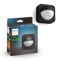 Philips Hue Outdoor Motion Sensor - 1 Pack - Turns Lights On When Motion Is Detected - Weatherproof - Requires Hue Bridge - Compatible With Alexa, Apple Homekit And Google Assistant