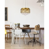 Tully 4 Lights Pendant In Brass