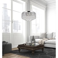 Tully 8 Lights Pendant In Chrome