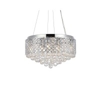 Tully 8 Lights Pendant In Chrome