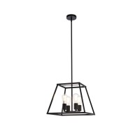 Declan 16 Inch Pendant In Black