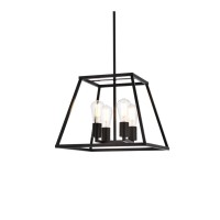 Declan 16 Inch Pendant In Black