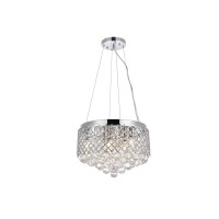 Tully 6 Lights Pendant In Chrome