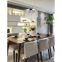 Tully 6 Lights Pendant In Chrome