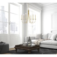 Cohen 36 Inch Pendant In Brass