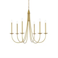 Cohen 36 Inch Pendant In Brass