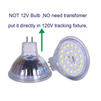 Ukzboss Mr16 Led Spot Light 120V Dimmable 5W 5000K Daylight Gu5.3 Bulb 400Lm Replace 50W Halogen Bulb For Flood Light Mr16 Fixture