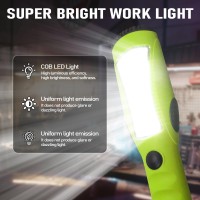 Ep 15 Ft Led Work Light 1200 Lumen Cob Led Trouble Light 16 Gauge Sjtw Indoor Outdoor Extension Cord Handheld Magnetic Base