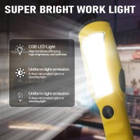 Ep 25 Ft Led Work Light 1200 Lumen Cob Led Trouble Light 16 Gauge Sjtw Indoor Outdoor Extension Cord Handheld Magnetic Base