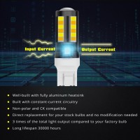 Alla Lighting Newest 7442Na 7444Na 7443 Switchback Led Bulbs, Dual-Color Amber Yellow Turn Signal Lights & Xenon White Parking Light/Drl 7444Nak 7443A 7443Na