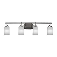 Odyssey 4 Light Bath Bar In Brushed Nickel Finish With 4