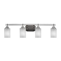 Odyssey 4 Light Bath Bar In Brushed Nickel Finish With 4