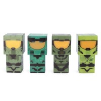 Halo Green Master Chief Evolved Mini Figural Mood Lights | Set Of 4