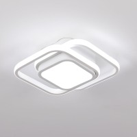 Caneoe Small Ceiling Light Square Modern Led Ceiling Light Fxitures Cool White Hallway Light Fixture Ceiling For Bedroom Kitch