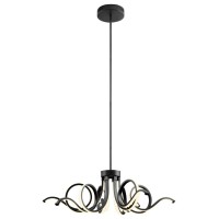 Magnolia Adjustable Chandelier Integrated Led, Dimmable, Black(D0102Hge4Hv)