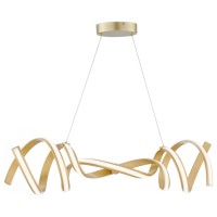 Munich Horizontal Chandelier, Integrated Led, Dimmable, Gold(D0102Hge4Lw)