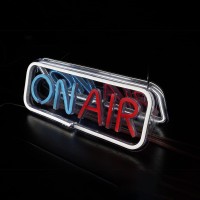 On Air Neon Signs Led Studio Live Decorative Lights Streaming Recording Sign Usb Connected For Streamers Influencers Gamers