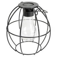 Northlight Dw92430 Geometric Outdoor Hanging Solar Lantern With Handle, 6