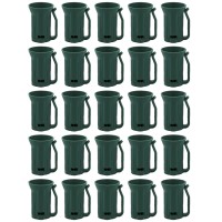 Projectpak Green C7 Replacement Sockets For Christmas Lights Compatible With Spt1 Wire Strings 25 Pack