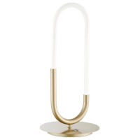 Led Single Clip Table Lamp Dimmer: 3 Way Touch, Sandy Gold(D0102Hge4Wu)