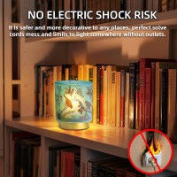 Battery Operated Cordless Lamp Timer Big 7 Battery Powered Table Lamp Emergency Lamp For Area No Plughurricane Decorative