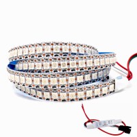 Svfishkk Ws2812B Led Strip Smd 5050 Individual Addressable 144Pixelsm 144Pixels Ws2812B Ic Rgb Strip Full Color Flexible Led St