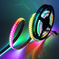 Svfishkk Ws2812B Led Strip Smd 5050 Individual Addressable 144Pixelsm 144Pixels Ws2812B Ic Rgb Strip Full Color Flexible Led St