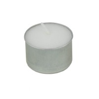 Pritogo Tea Lights, White, Diameter 3.8 X 2.5 Cm, Soot-Free, Burn Time: 8 Hours (Pack Of 100)