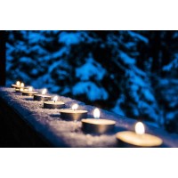 Pritogo Tea Lights, White, Diameter 3.8 X 2.5 Cm, Soot-Free, Burn Time: 8 Hours (Pack Of 100)