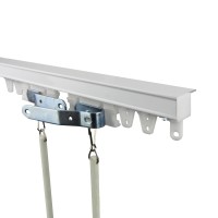 Cubicle Ceiling Track Kit 12 Ft (Compose Of Two 6 Ft Tracks)