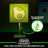 Paladone Super Mario Yoshi Lamp Officially Licensed Nintendo Room Decor Night Light