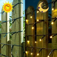 Kemooie 2 Packs Outdoor Solar Christmas Lights 240 Led 787 Ft Waterproof Warm White Solar String Lights 8 Twinkle Modes For Xm