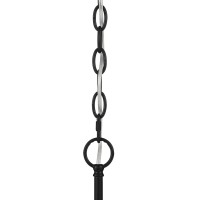 Possini Euro Design Caliari Black Drum Pendant Chandelier 22