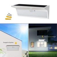 Mhazdze Solar Lights Outdoor, 800Lm 3000Mah Solar Motion Sensor Lights, 4 Modes 46Led Solar Motion Lights Outdoor With Ip65 Waterproof For Garden Deck Garage