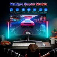 Rgb Light Bar Led Smart Light Bar With 16 Million Colors And 213 Light Effects Music Sync Gaming Lights With App Remote Contr