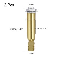 Meccanixity Sloped Ceiling Adapter 180/355 Degree Swivel, For Chandelier Ceiling Pendant Light, Gold Bronze Pack Of 2