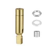 Meccanixity Sloped Ceiling Adapter 180/355 Degree Swivel, For Chandelier Ceiling Pendant Light, Gold Bronze Pack Of 2