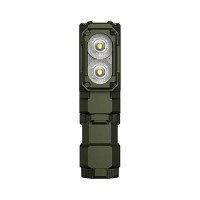 Wuben Army Green Mini Flashlight Battery Extension Tubemodel E7 For Outdoorindoor Activities Camping Hiking Fishing Walk