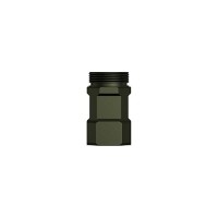 Wuben Army Green Mini Flashlight Battery Extension Tubemodel E7 For Outdoorindoor Activities Camping Hiking Fishing Walk