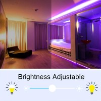 Volivo Led Strip Lights 130Ft Bluetooth Rgb App Controlled Led Light Strip Music Sync Color Changing Led Lights For Bedroom Ho