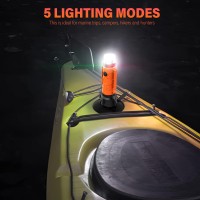 Goodsmann Boat Led All Round Signal Light With Suction Cup & Magnetic Base For Boat Kayak