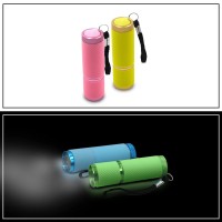 Dafuriet 9 Led Glow In Dark Flashlights 4 Pack Rubber Coated Handheld Flashlights With Straps Aluminum Portable Lights For Cam