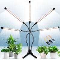 Grow Lights For Indoor Plants, Dicceao 150W Leds Grow Light For Seed Starting With Full Spectrum, 3/9/12H Timer, 10 Dimmable Levels, 3 Switch Modes