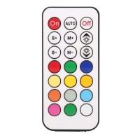 Rgb Led Controller, Remote Control Dimmer For Led Strip Lights,Mini 21 Keys Ir Remote Controller For Ws2811 Ws2812B Led Strip Lights Dc 5-24V(12V)