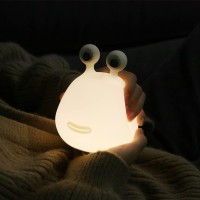 Sailingflo Cute Slug Kids Night Light Birthday Gifts Room Decor Bedroom Decorations For Baby Child Soft Silicone Lamp Gift Box