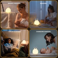 Sailingflo Cute Slug Kids Night Light Birthday Gifts Room Decor Bedroom Decorations For Baby Child Soft Silicone Lamp Gift Box