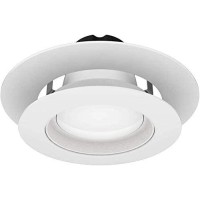 Lighting Labs 8 Pack Gloss White Goof Trim Ring For 4 Inch Recessed Can Lighting Down Light, Outer Diameter 6.7 Inches, Inner Diameter 4.2 Inches