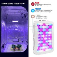 Tatu 1000W Led Grow Light For Indoor Plants Full Spectrum Plant Light Growing Lamp For Hydroponic Indoor Plant Veg And Flower F