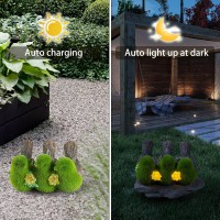 Solar Garden Statue Outdoor Decor - Resin Garden Figurine Lights Waterproof Solar Bird Lights For Patio Yard Decoration, Garden Gift